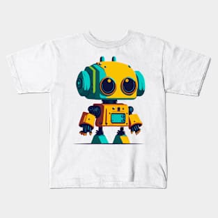 Cute Robot Kids T-Shirt